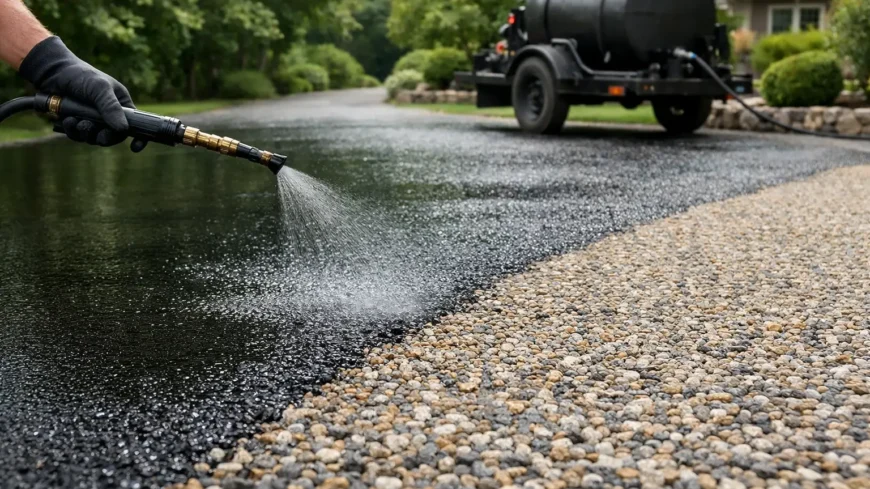 Can You Seal a Tar and Chip Driveway?