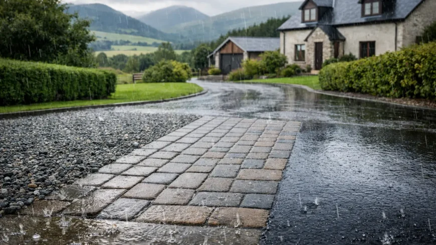 Best Driveway Surfaces for Rain in Scotland