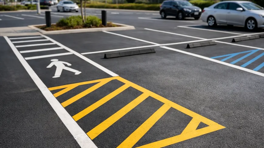 Best Car Park Line Markings for Safer Sites