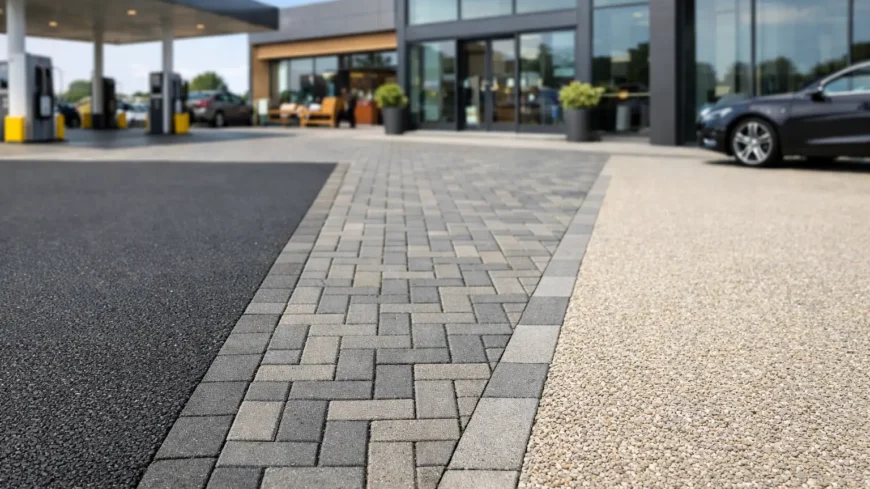 Best Surfacing for Commercial Forecourts Explained