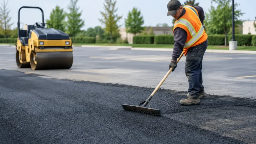 Asphalt Repair Project Example for a Car Park