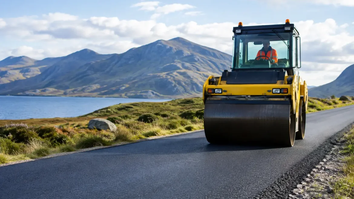 Asphalt Road Installation That Lasts in Scotland