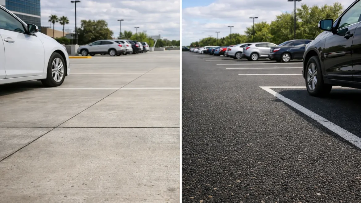 Concrete Versus Asphalt Car Parks: Which Lasts?