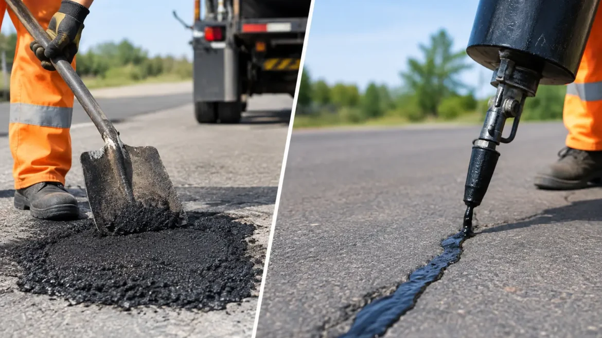 Pothole Patching Versus Sealing: Which Lasts?